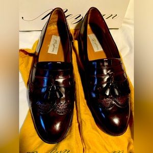 Mezlan Cameron Burgundy Dress Shoe M12